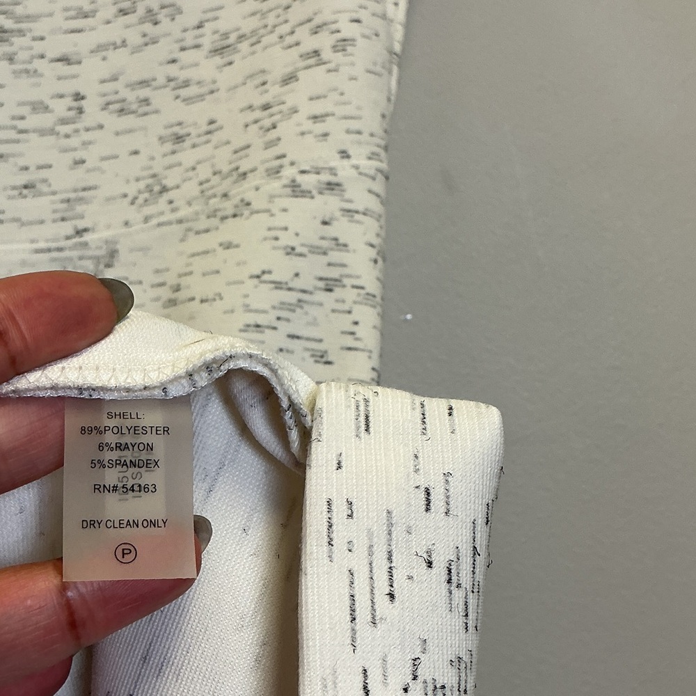 Ivanka Trump Cream Textured Mini Dress - Picture 4 of 5